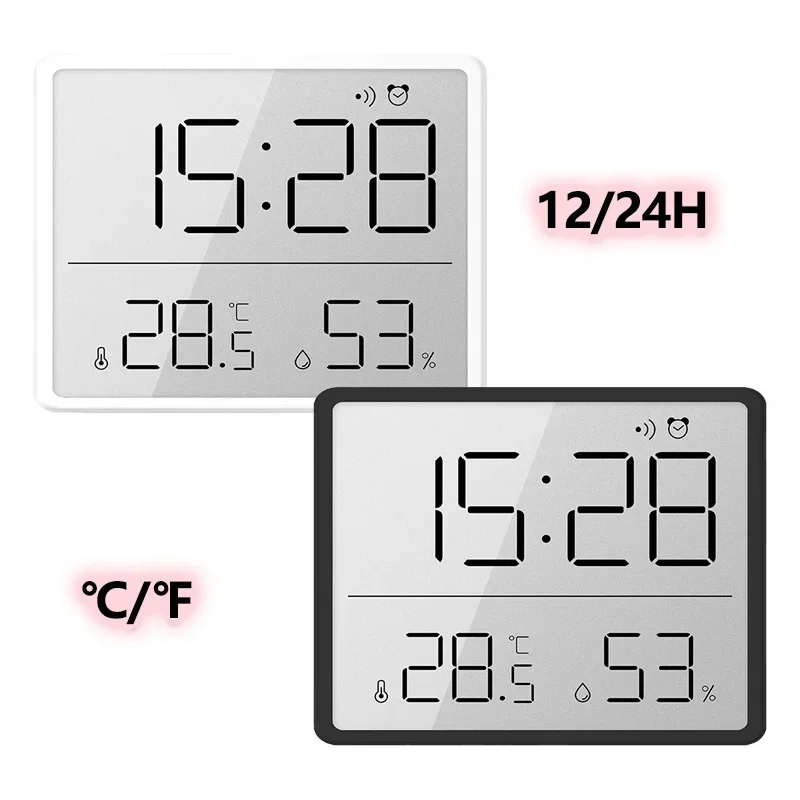 Modern Electronics Gadgets - Ultra Thin Alarm Clock LCD Large