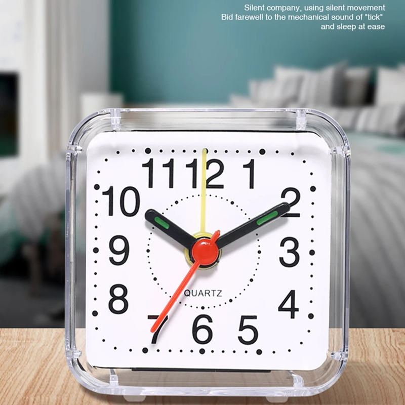Modern Electronics Gadgets - Table Clock Square Alarm Clock Small