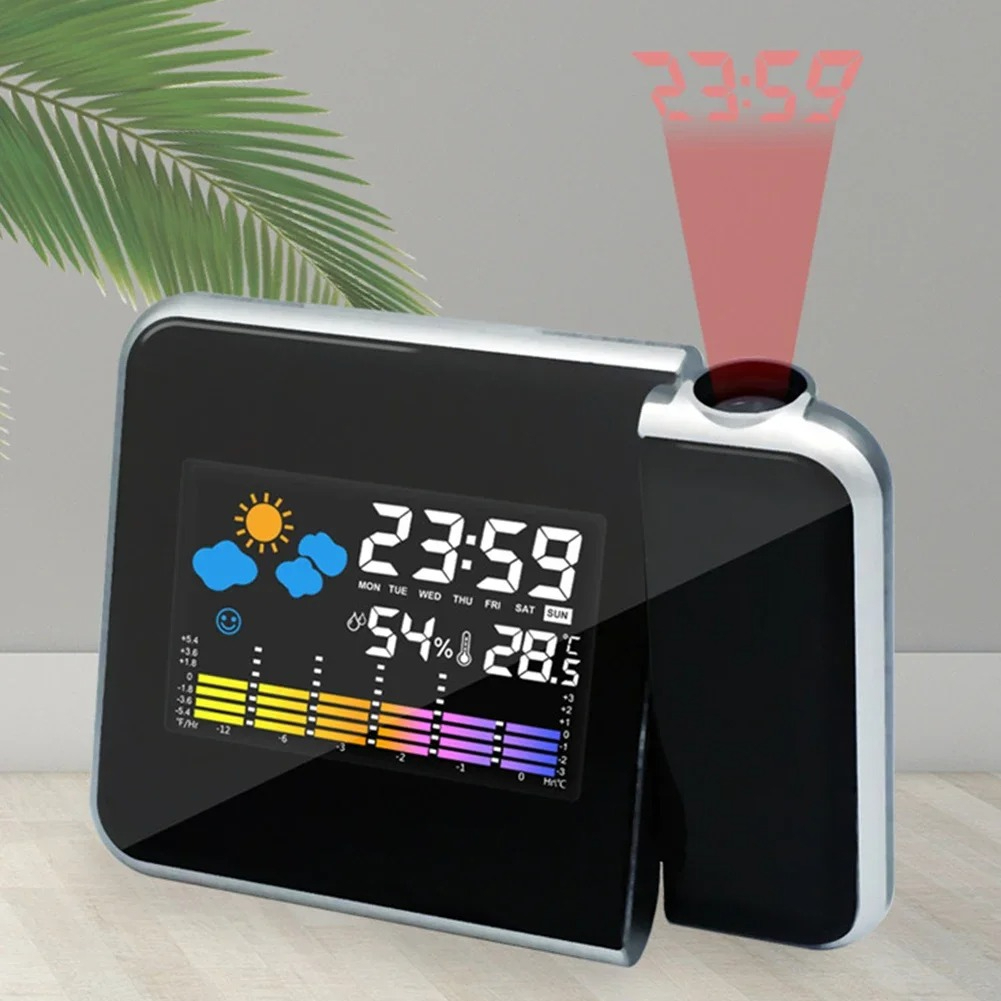 LED Rotating Projection Alarm  - Modern Electronics Gadgets review and price