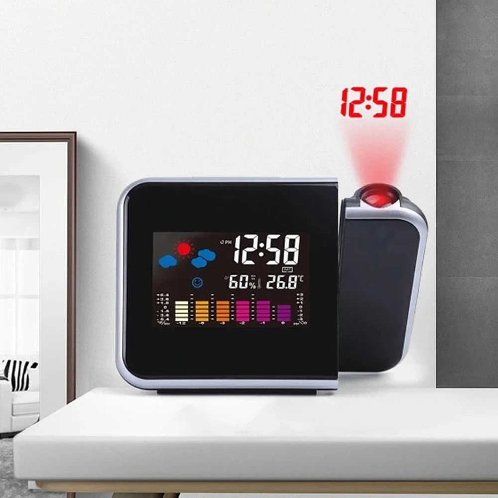 LED Rotating Projection Alarm  - Modern Electronics Gadgets review and price