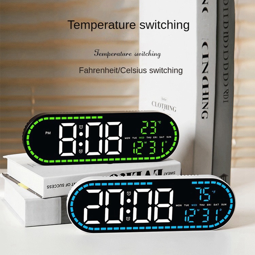 Large Digital Wall Clock Tempe - Modern Electronics Gadgets review and price