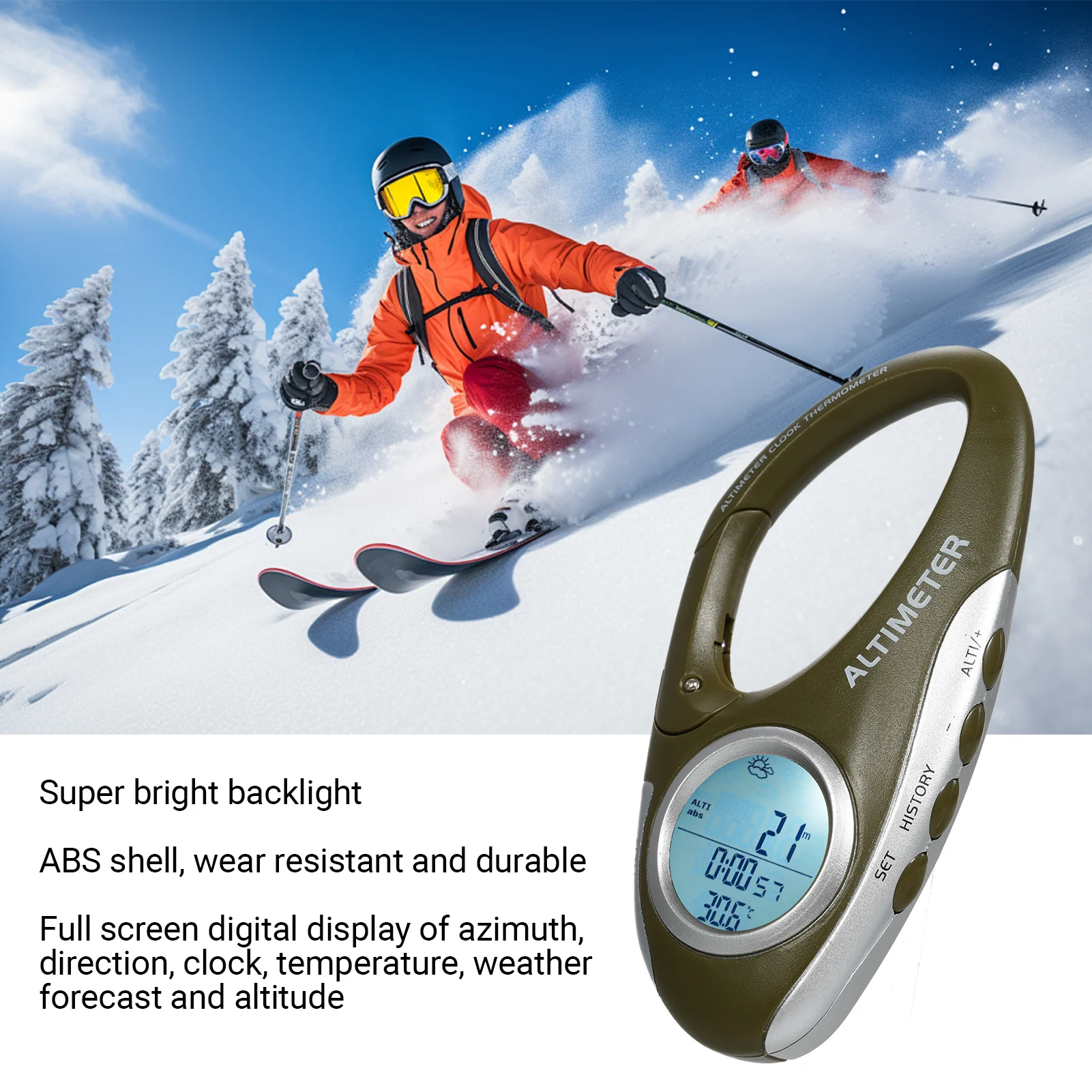Electronic Altimeter Carabiner - Electronics And Gadgets Ce review and price