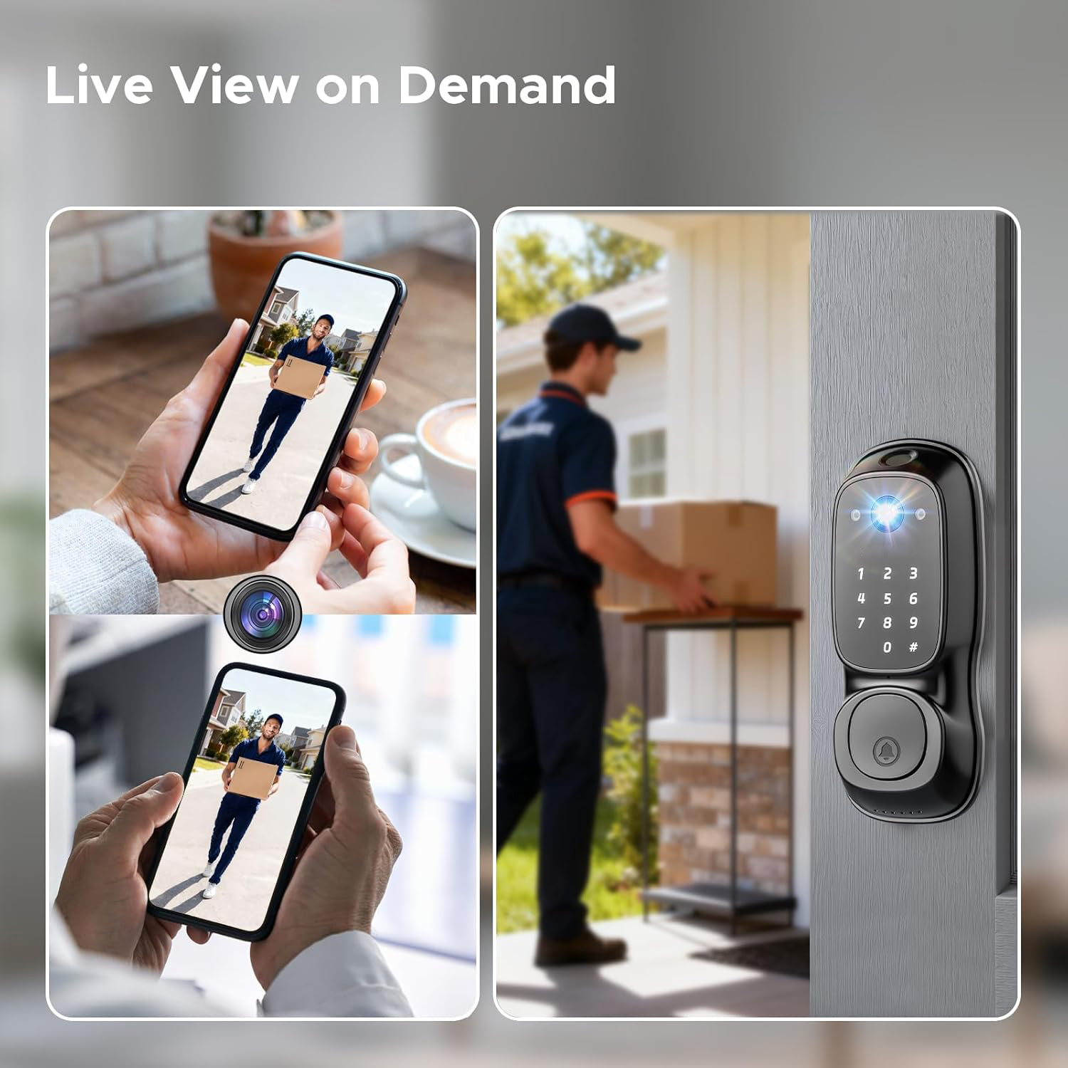 Tuya Wifi Smart Door Lock ‎Cam - Electronics & Gadgets Starting With D review and price