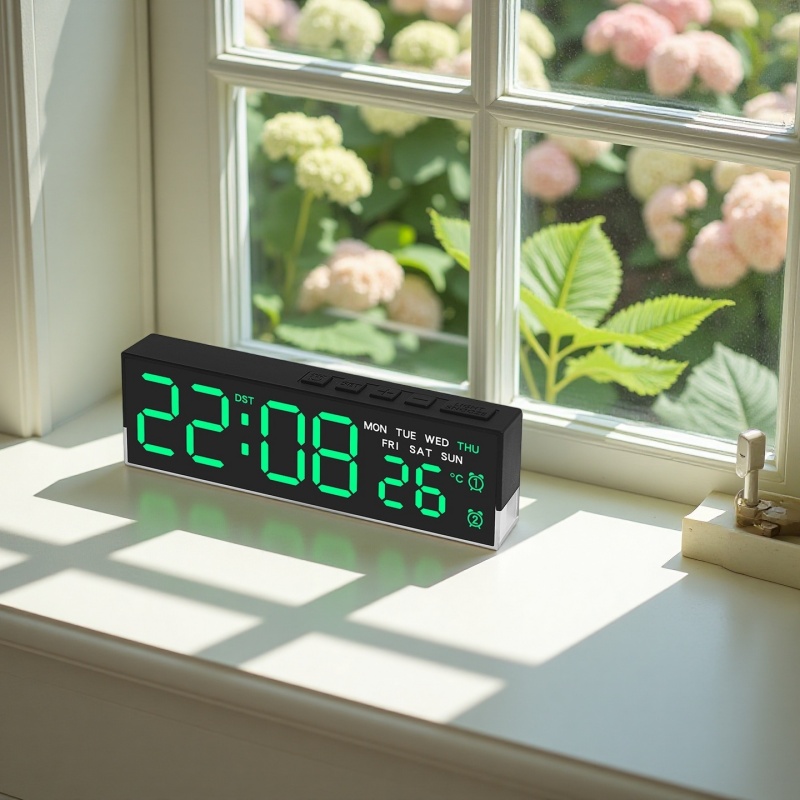 LED Digital Alarm Clock Temper - Modern Electronics Gadgets review and price