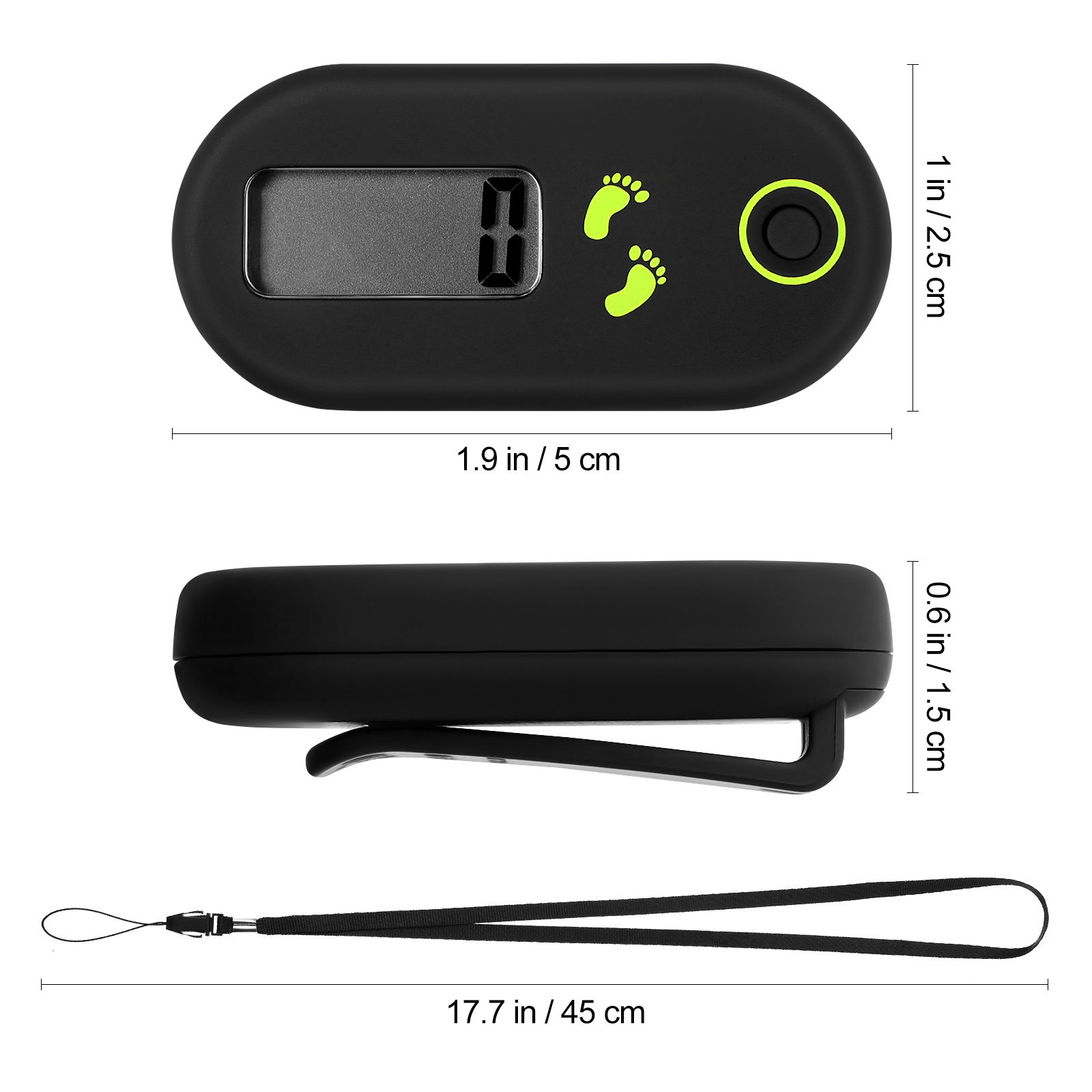 Electronic Pedometer Portable  - Electronics Gadgets For Home review and price