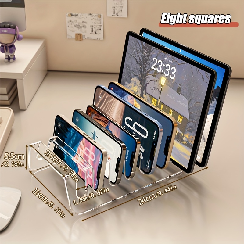 6/8 Cells Acrylic Multi-Device - Modern Electronics Gadgets review and price