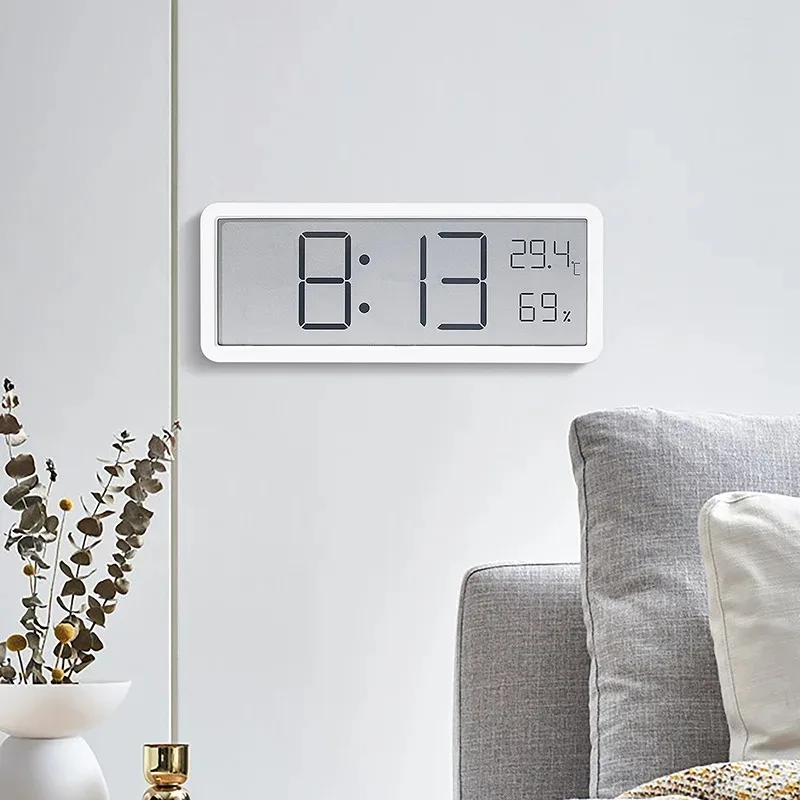 LCD Screen Digital Wall Clock  - Modern Electronics Gadgets review and price