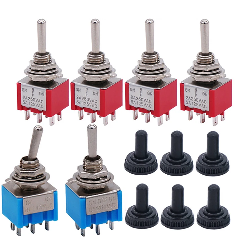 2Pcs ON OFF ON Switches Miniat - Electronics And Gadgets With I review and price