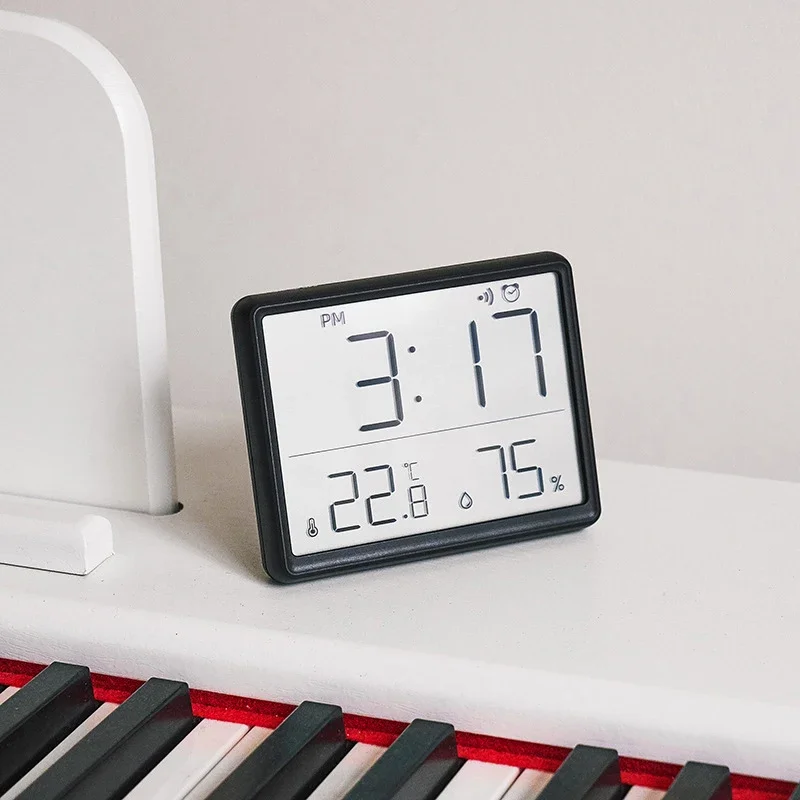 Ultra Thin Alarm Clock LCD Lar - Modern Electronics Gadgets review and price