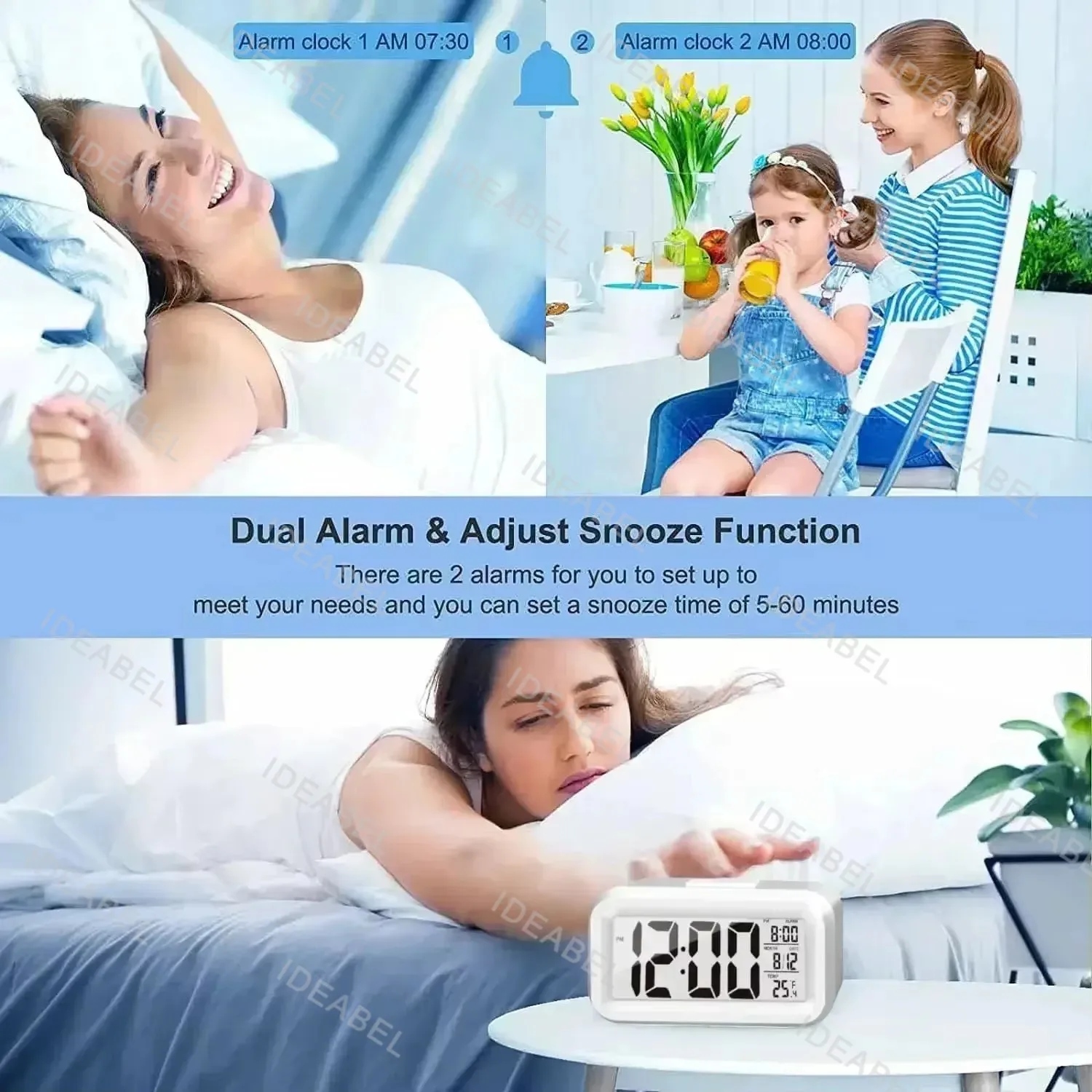 LED Digital Alarm Clock Backli - Modern Electronics Gadgets review and price