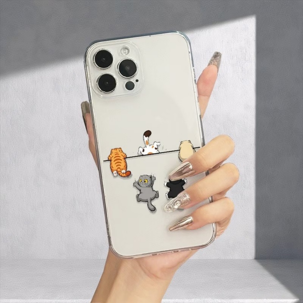 Five Cute Cat Pattern Phone Ca - Apple Iphone 15 review and price