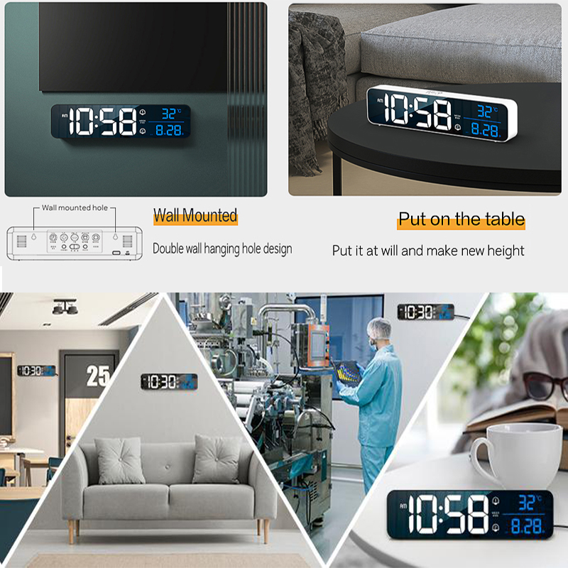 LED Digital Alarm Clock Wall/T - Modern Electronics Gadgets review and price