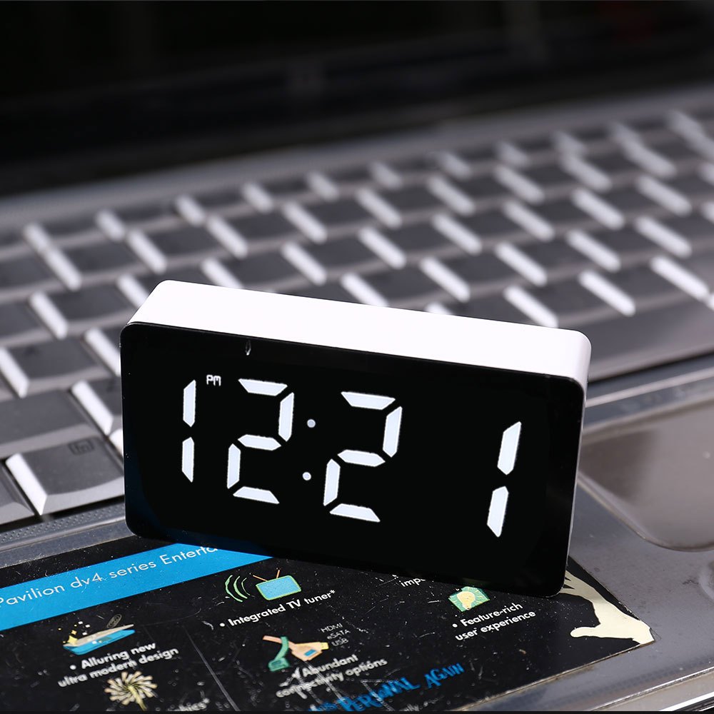 LED Electronic Watch Mirror Al - Modern Electronics Gadgets review and price