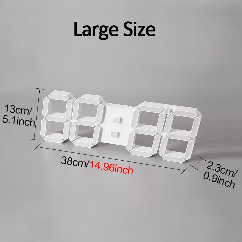 15 Inch Digital LED Large Wall - Modern Electronics Gadgets review and price